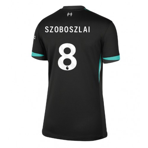 Ženski Nogometni dresi Liverpool Dominik Szoboszlai #8 Gostujoči 2024-25 Kratek Rokav